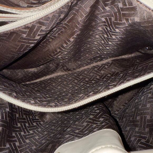 Cole Haan Genevieve Woven Denny Satchel Bag - Picture 6 of 14